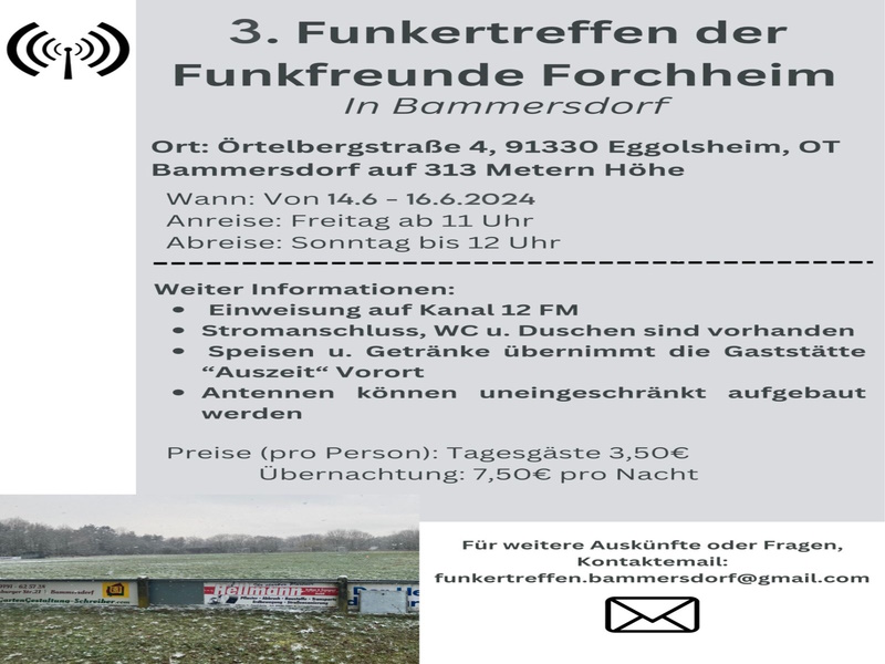 Funker Treffen Forchheim/ 14.6.2023 bis 16.6.2023